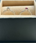 Touchstone Crystal Rings Size 6 Silver Tone — photo 3