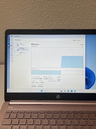 HP 14-cf2112wm 14" (64 GB, Intel Celeron N4120, 1,10 GHz, 4 GB RAM) computer portatile rosa - Foto 11 di 14