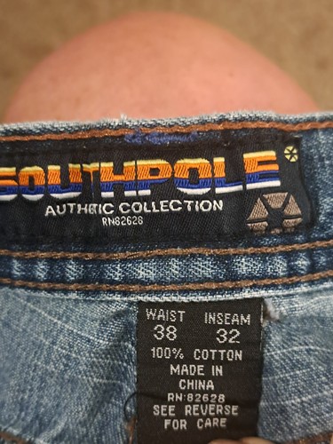 Jeans Southpole gamba larga 36x30,5 Baggie Barrel retrò skater grunge jesse Pinkman - Foto 3 di 10