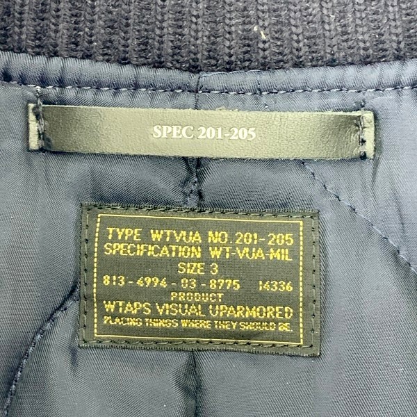 [Used] WTAPS Double Taps Wool Jacket 132GWDTJKM04… - image 4