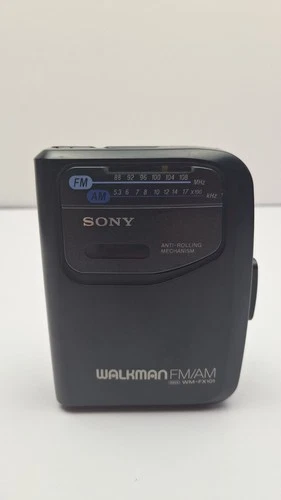 Sony Walkman WM-FX101 FM/AM Cassette Player Anti-Rolling Vintage 90s