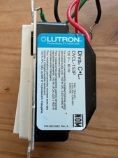 USED Lutron Diva C L DVCL-153P Dimmer White