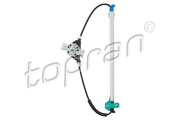 Fensterheber Hinten Rechts FÜR VW Golf II (19E, 1G1) - Topran 102 992-image