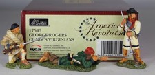 BRITAINS American Revolution-George Rogers-Clarks Virginians 17543