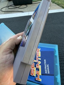 Spy Hunter (Nintendo NES) Original, Cartridge, Manual Blue/clear Case Mint