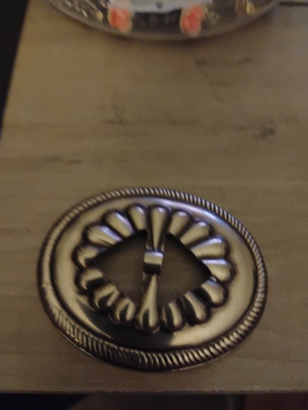 Metal Belt Buckle Vintage