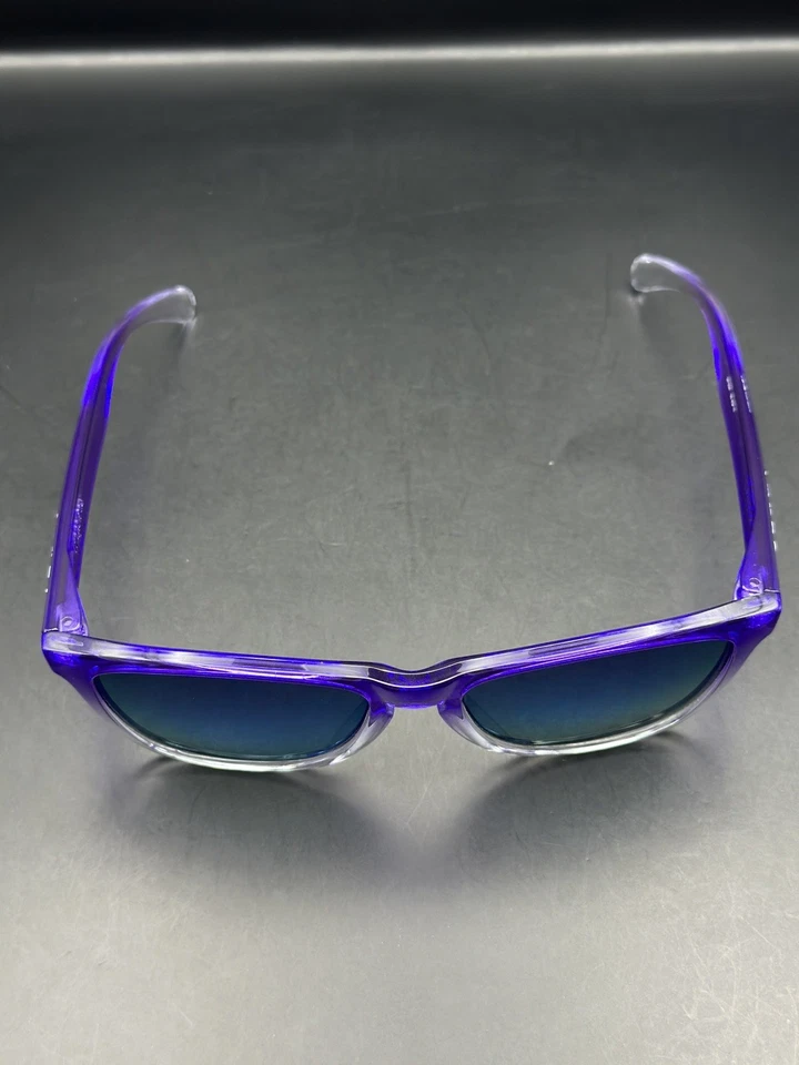 Oakley Frogskins púrpura/desvanecimiento transparente con lentes de iridio violeta 24-224 Foto 2 de 4