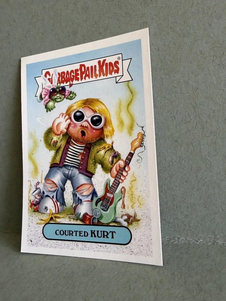 Garbage Pail Kids TOPPS We Hate The 90 年代 Courted Kurt 2a Kurt Cobain Nirvana — 第 3/4 张图片