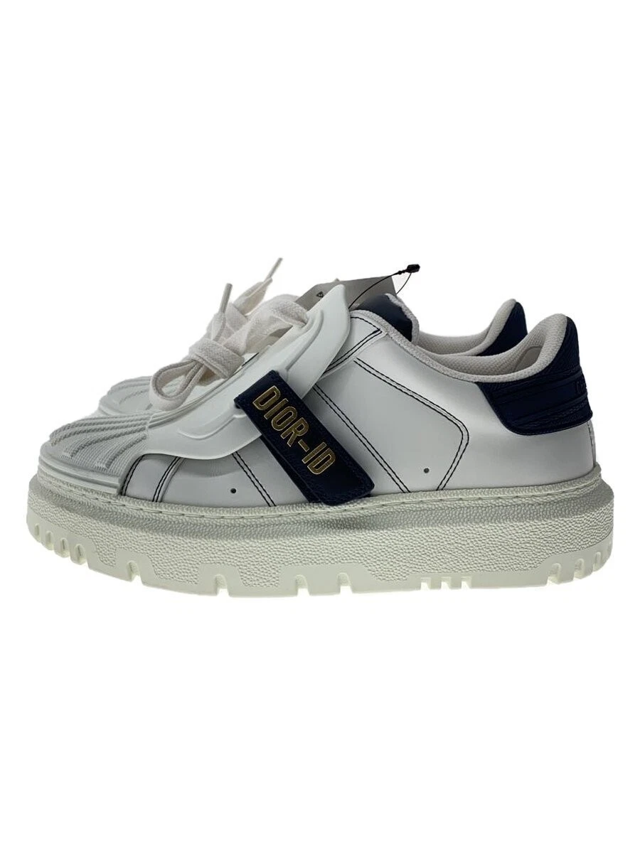 Baskets basses Christian Dior Dior Id blanches 34,5 occasion US