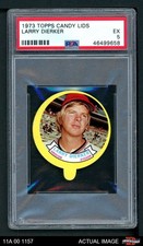 1973 Topps Candy Lids Larry Dierker Astros PSA 5 - EX
