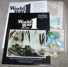 Strategy & Tactics S&T #51 World War I 1914-1918 Fast Carriers SPI Mag & Game