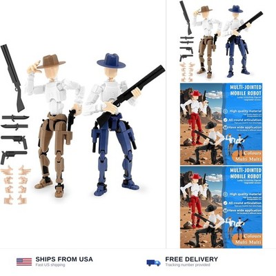 Titan 13 Action Figure, Cowboy Already Assembled 13 Dummy 13 Action Figures f...
