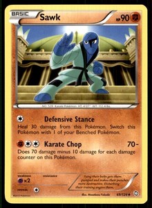 2012 Black & White - Dragons Exalted Sawk Basic/Uncommon #69