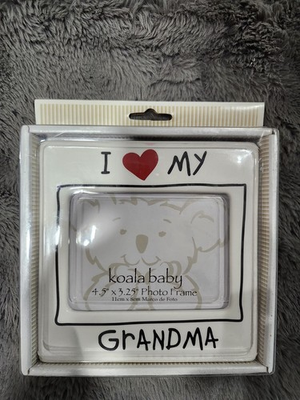 #ad Koala Baby quot;I ❤️ My Grandmaquot; picture frame for 4.5quot; x 3.25quot; photos $8.49