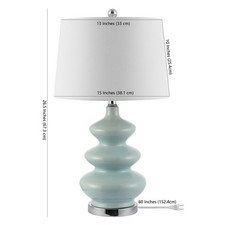 Safavieh BRIELLE 26.5" TABLE LAMP, Reduced Price 2172786626 TBL4282A