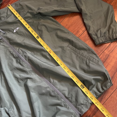 VTG Y2K Oakley Jacket Windbreaker Men's S Full Zip Software Gorpcore Style Green - Picture 12 of 13