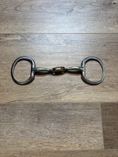 JP Korsteel Stal nierdzewna Miedź Owalne ogniwo Eggbutt Snaffle Bit 5,5 5 1/2