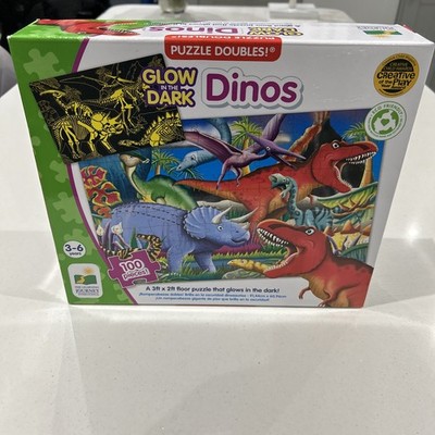 The Learning Journey 787533 doppelt leuchtend im Dunkeln Dino Puzzle