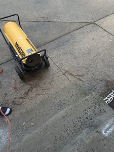 Master MH-140T-KFA 140,000 BTU Portable Jobsite Heater Yellow for Jobsites