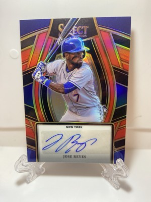 2024 Select  Baseball- Jose Reyes Auto /99 #SS-JR New York Mets Red Prizm