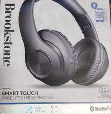 New Brookstone Wireless Headphones Voice Assistant Bluetooth 5.0 Factory Sealed
