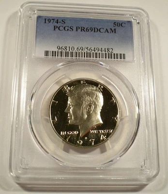 PR 69 Graded 1974 Kennedy US Half Dollars (1964-Now) for sale | eBay