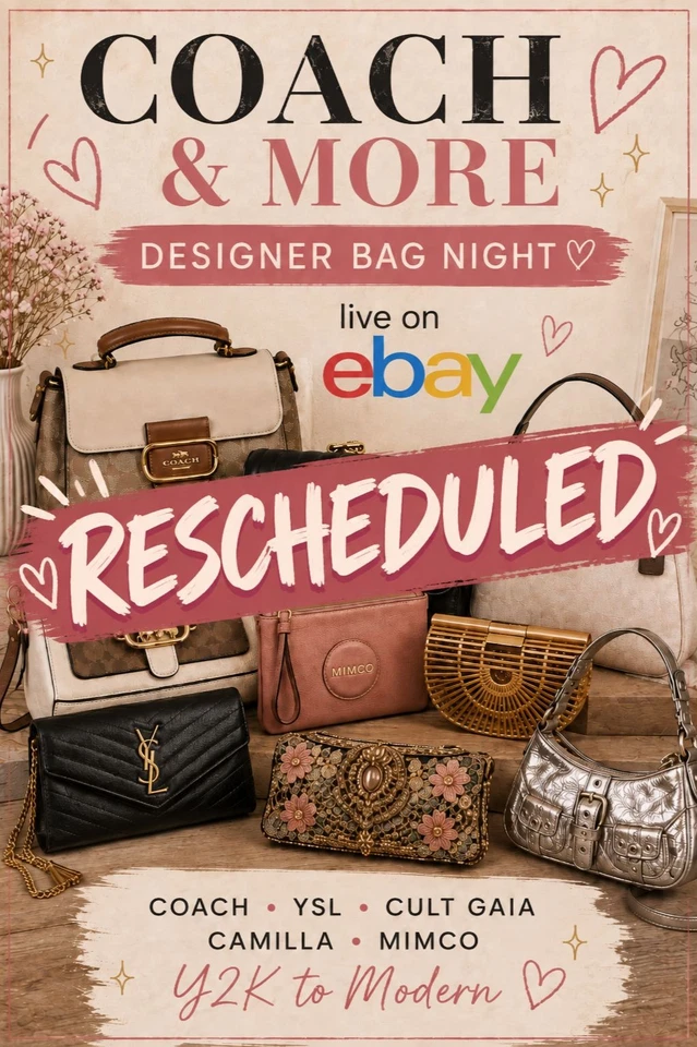 Coach & More 👜 Designer Bag Night