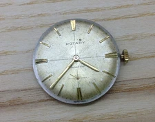 PESEUX cal. 320 Mechanical Watch Movement - WORKING - Rotary cal. 435