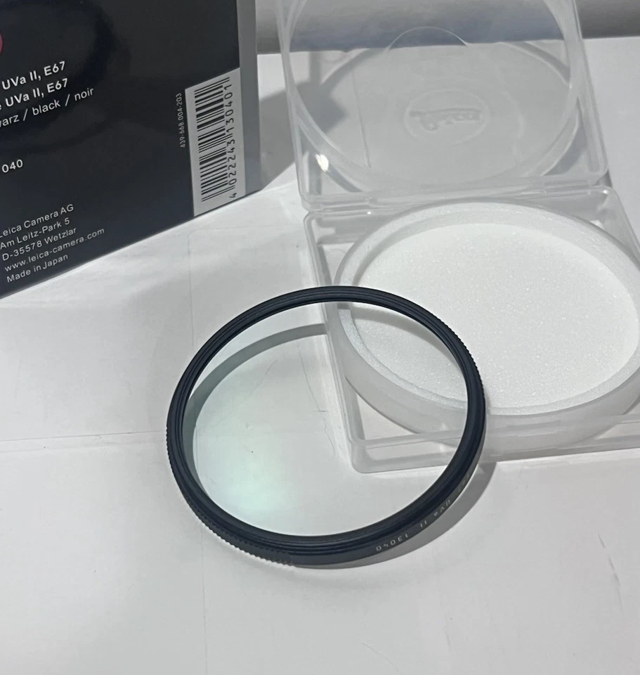 Genuine Leica UV Filter UVa II E67 Black #13040 - Image 3 of 3