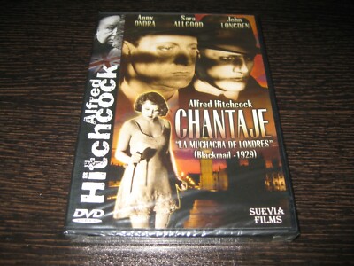 Blackmail 'The Girl From London' DVD Anny Ondra Sealed New