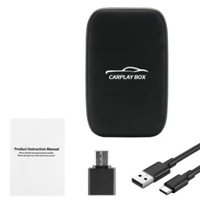 AutoSky Wireless CarPlay and Android Auto AI Box Lite for Factory Wired Car