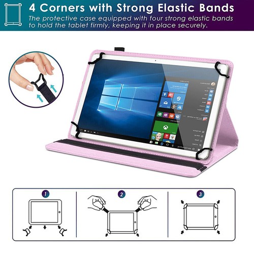 *360°Universal Schutzhülle für 7-8 Zoll Tablet Drehbar Verstellbare Case Cover - Bild 22 von 63