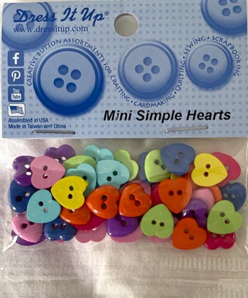 Dress It Up - WEDDING VALENTINE RING LOVE HEART DOVE - Button Pack  *38 options* - Image 4 of 4