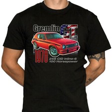 T-Shirt AMC GREMLIN - Marca Auto Defunta - Umorismo Auto - 100% Cotone Preshrunk
