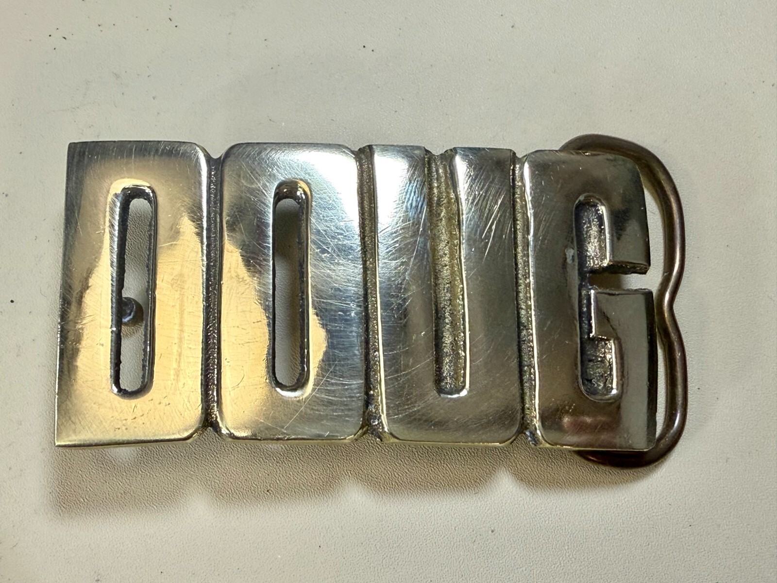 Custom Name Doug Block Letter Solid Brass Vintage… - image 11