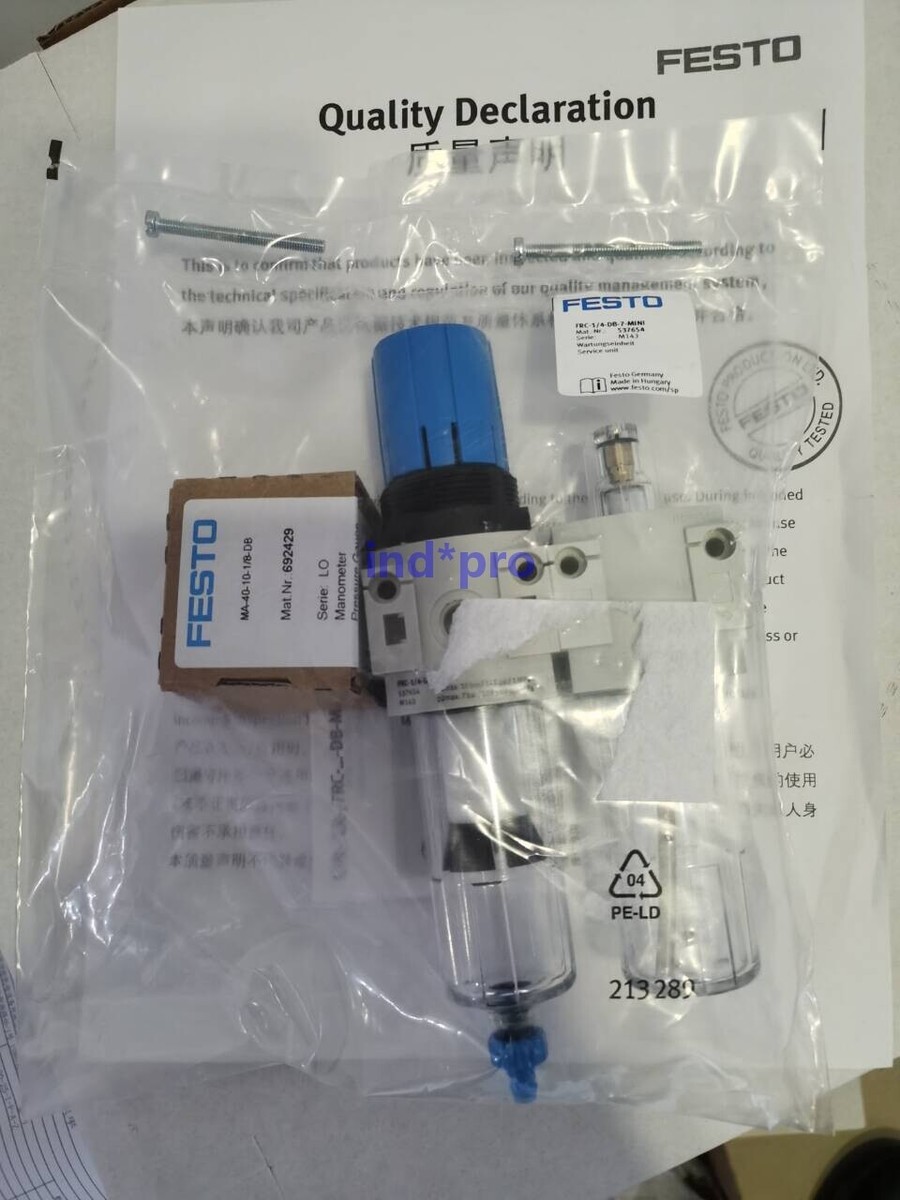 1 pcs Festo gas source processing unit 537654 FRC-1/4-DB-7-MINI | eBay