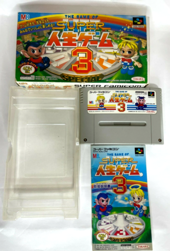 "Super life game 3"SFC Nintendo Super Famicom  Japan Import - Picture 1 of 8