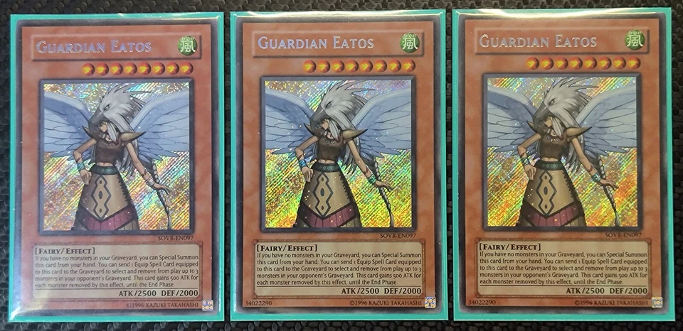 Guardian Eatos SOVR-EN097 Secret Rare Unl NM - Image 2 of 4