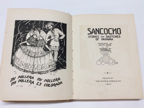 Sancocho Stories and Sketches Of Panama Evelyn Moore Translated 1947 2nd Edition - Picture 5 of 12