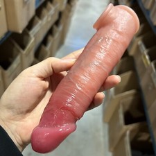 8'' Male Cock Girth Enlarger Enhancer Penis Extension Extender Sheath Sleeve US