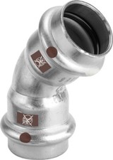 Viega Coude 45 Degré Avec SC Temponox 1726 En 22Mm Acier Inoxydable