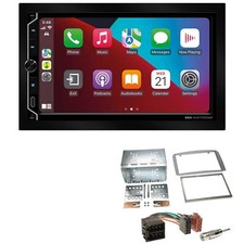 ESX autoradio Apple CarPlay Android auto per Alfa Romeo GT 2004-2010 argento