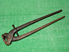 VINTAGE PEXTO 10" NIPPERS No.3 FARRIER BLACKSMITH TOOL 1-1/4" JAW MADE IN USA
