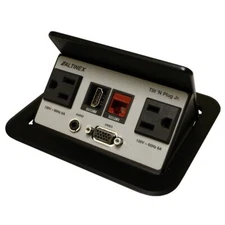 Altinex TNP328 Tilt N Plug Interconnect Power Center - HDMI, VGA, Audio, RJ45