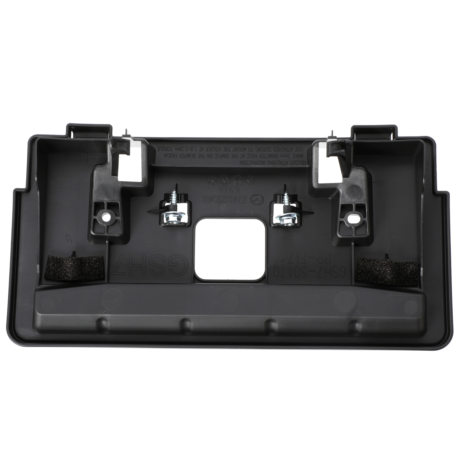Soporte de matrícula delantera para Mazda Mazda6 2018-2021 (N/P GSH7-50-170)