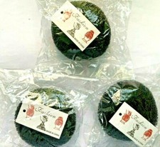 3 pic Hair Donut Bun Maker Ring Style Black 2.5