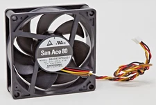 Sanyo Denki San Ace 80 80mm DC Brushless Fan 9GA0824P4G001 NEW TAKEOFF
