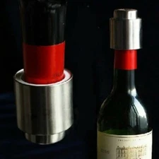 Vacuum Sealed Wine Bottle Stopper High Quality Stainless Steel