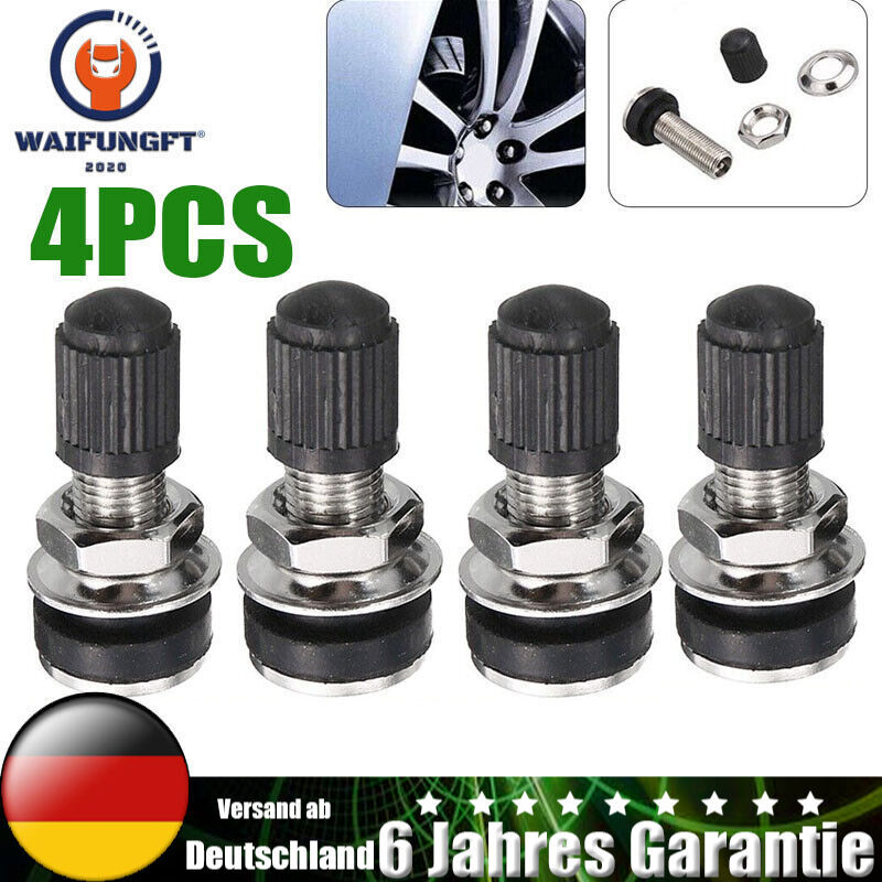4PCS Universal Metallventile Kupfer Felgenventile Tubeless Vakuum Reifenventil