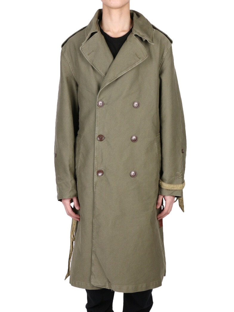 424 × Alpha × Slam Jam military coat NEW $1350 SLAM JAM X 424 X ALPHA IND Military trenchcoat L XL, | eBay